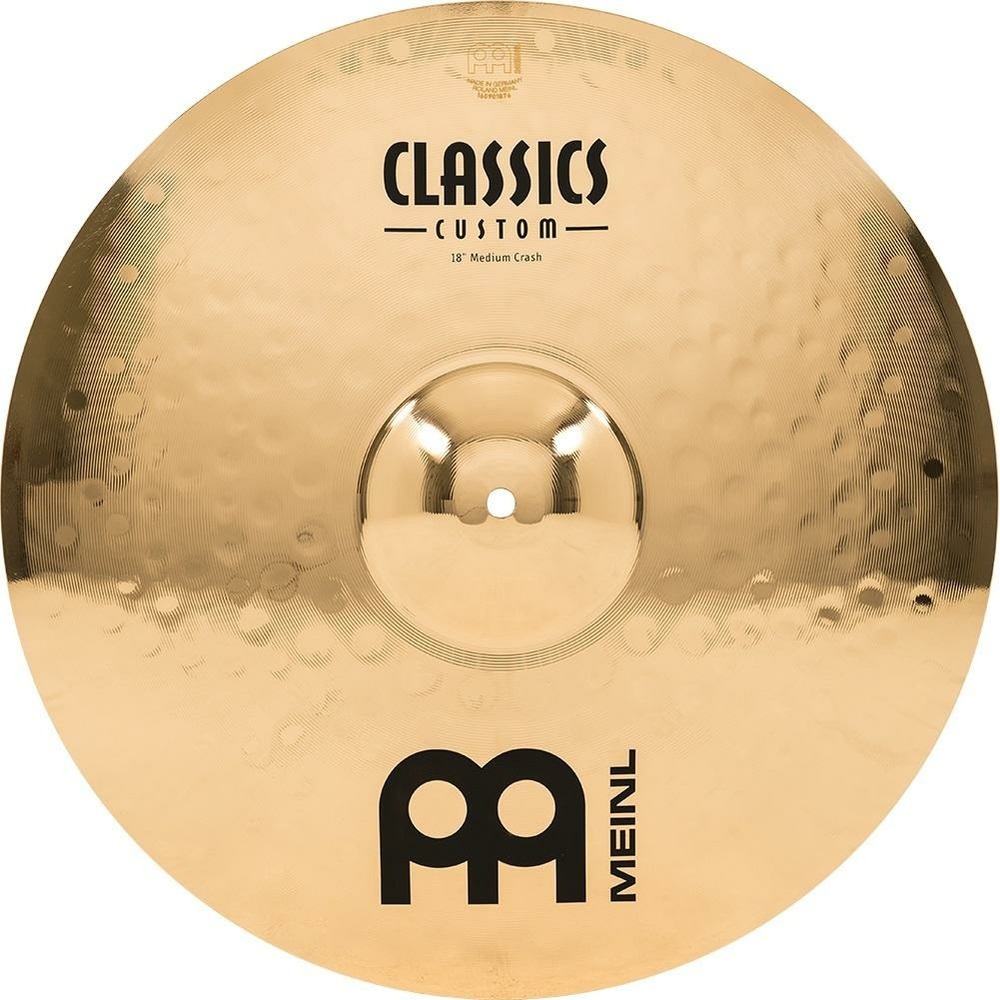 Тарелка для ударной установки Meinl Medium Crash Classics Custom 18