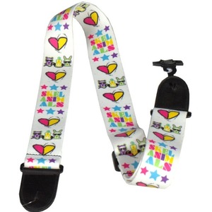 Ремень для гитары Perris LPCPSA-1111 SKELANIMALS HEARTS