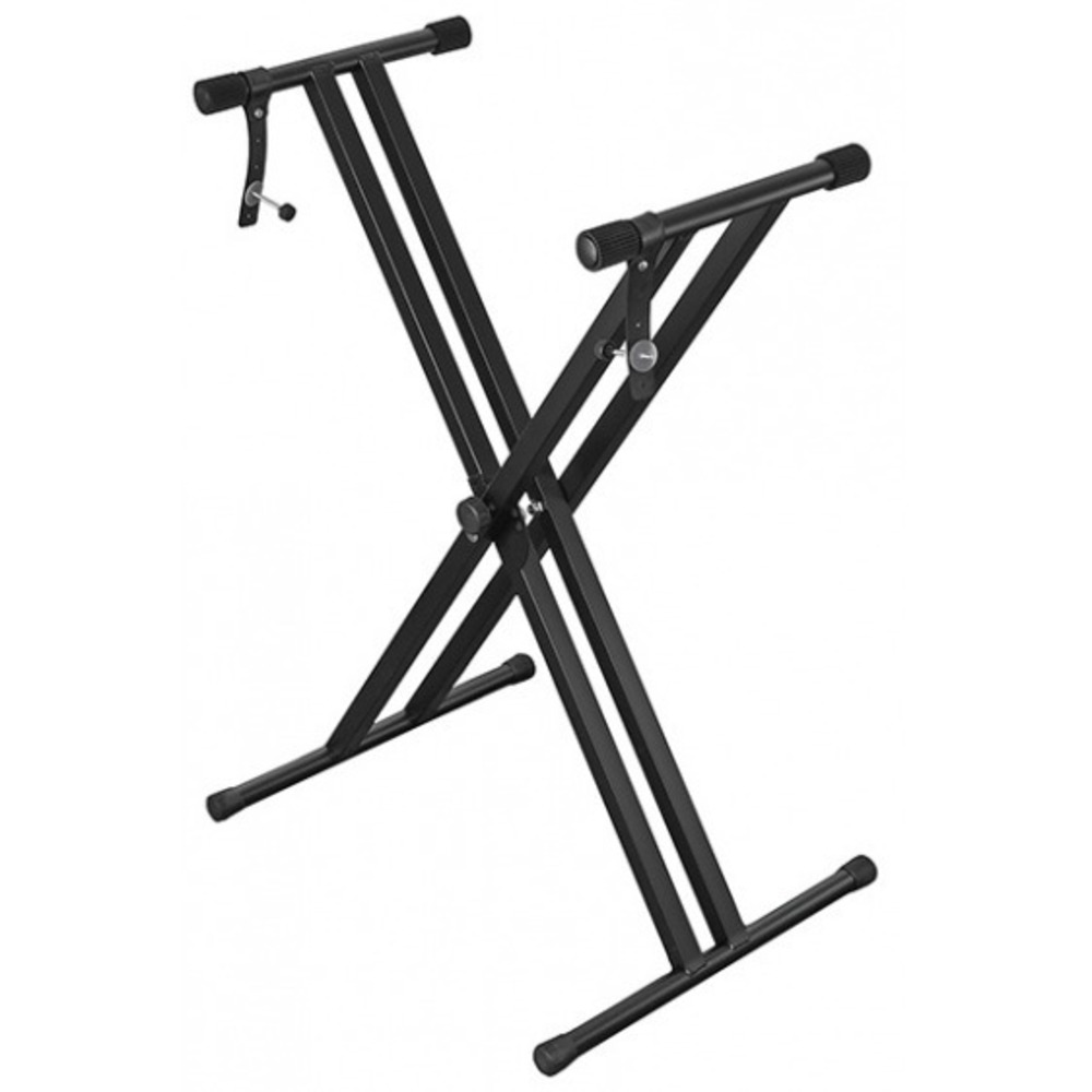 Стойка клавишная X-образная Dekko JR-802 BK