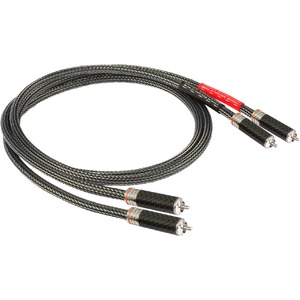 Кабель аудио 2xRCA - 2xRCA GoldKabel Executive Cinch Rhodium 1.0m