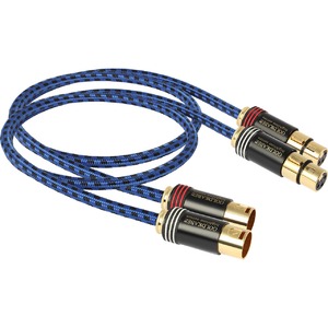 Кабель аудио 2xXLR - 2xXLR GoldKabel Highline MkIII XLR 1.0m