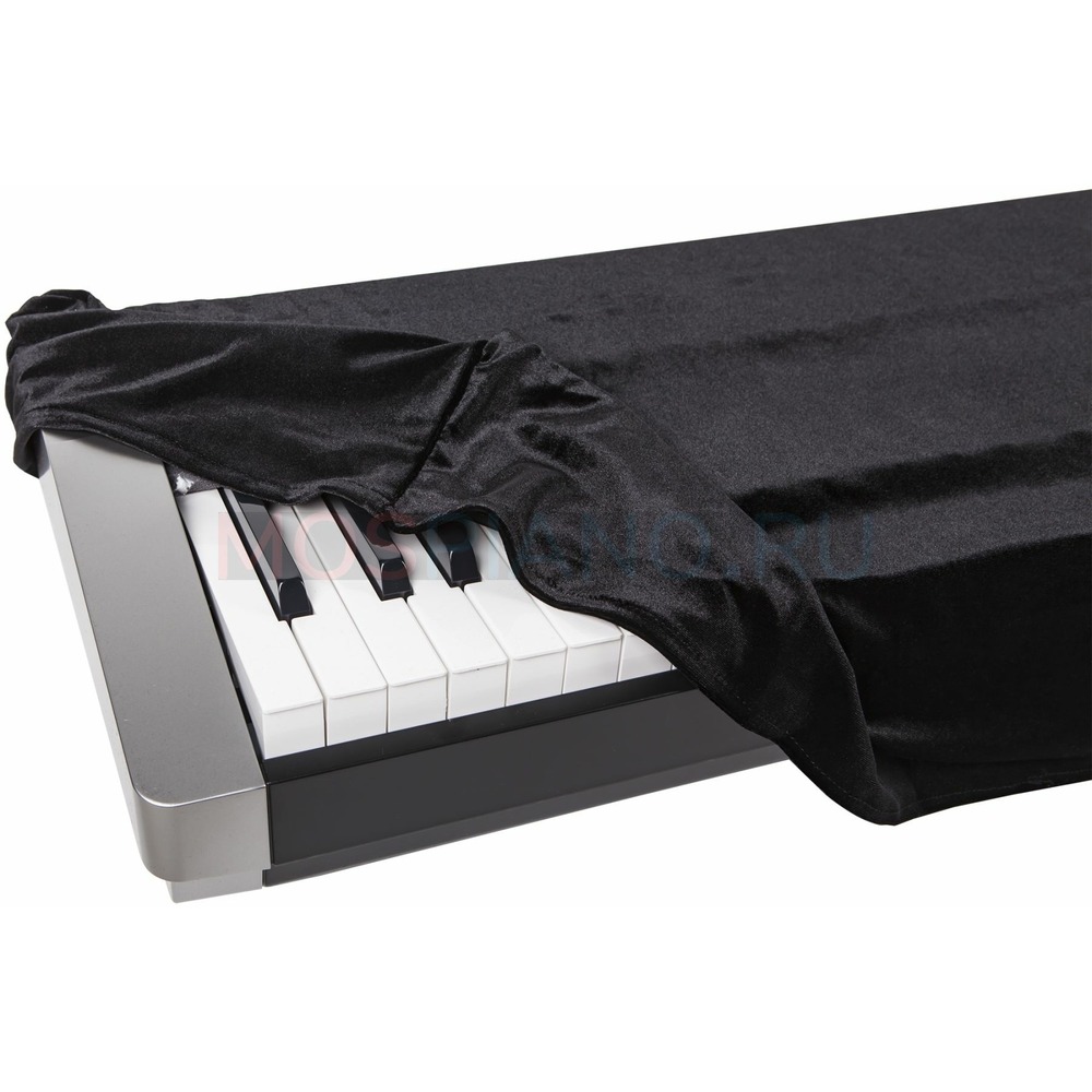 Чехол/кейс для клавишных Casio накидка для цифрового пианино PX-S бархатная чёрный