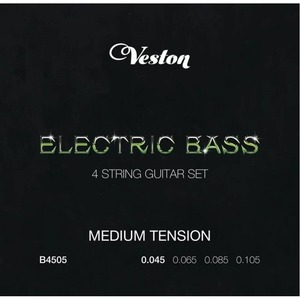 Струны для бас-гитары VESTON B 4505