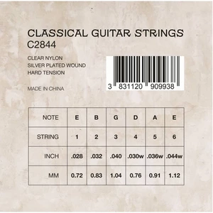 Струны для классической гитары VESTON C2844
