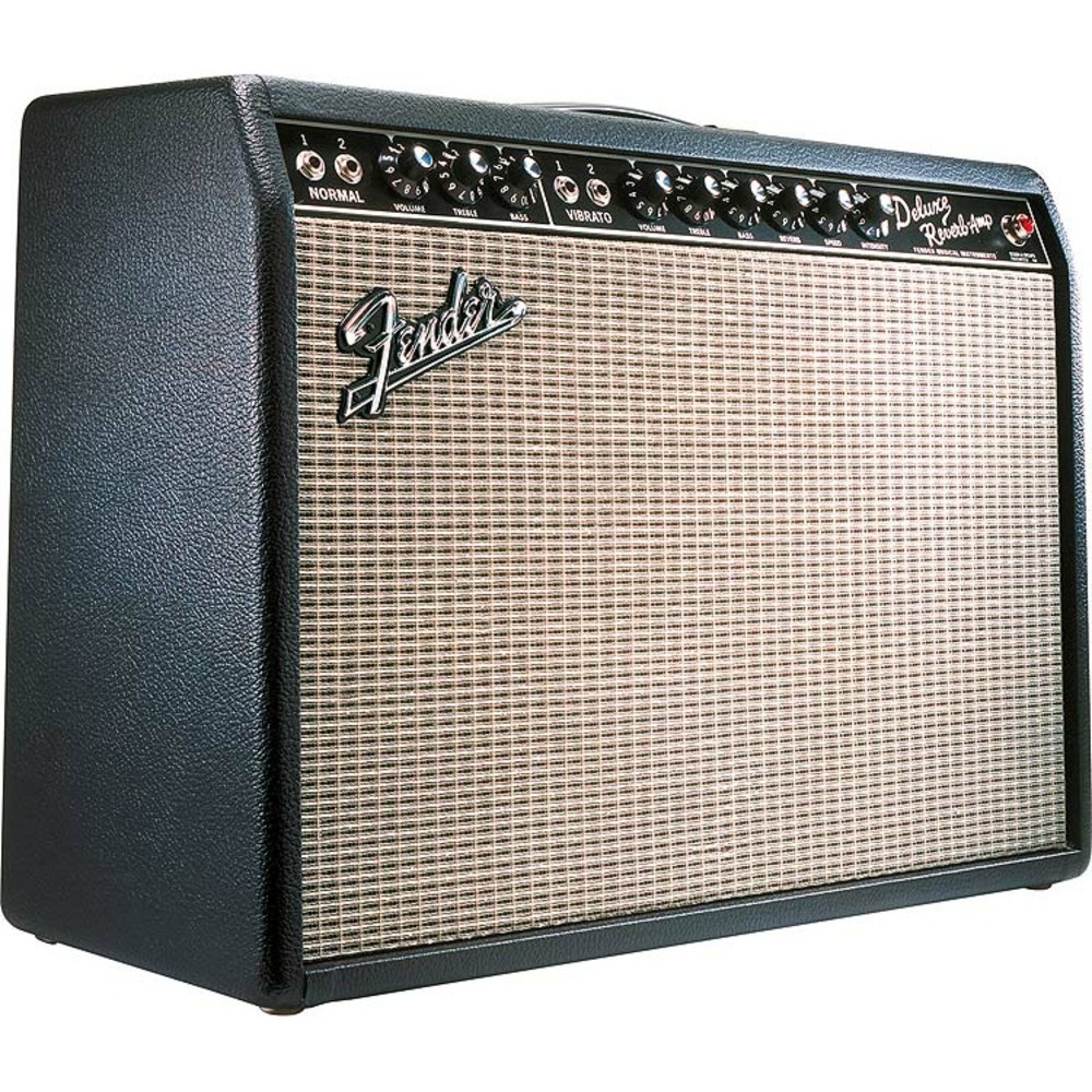 Гитарный комбо Fender 65 DELUXE REVERB 22 WATTS/1-12 JENSEN 7 BLACK TOLEX
