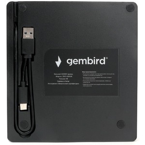 Внешний CD/DVD-привод Gembird DVD-USB-04