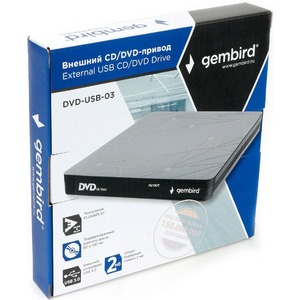 Внешний DVD-привод Gembird DVD-USB-03