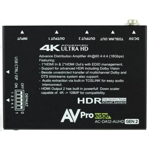 Усилитель-распределитель HDMI AV Pro Edge AC-DA12-AUHD-GEN2