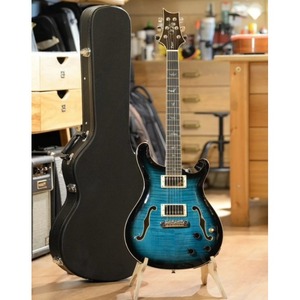 Электрогитара PRS SE HOLLOWBODY II PIEZO PEACOCK BLUE SMOKEBURST с кейсом