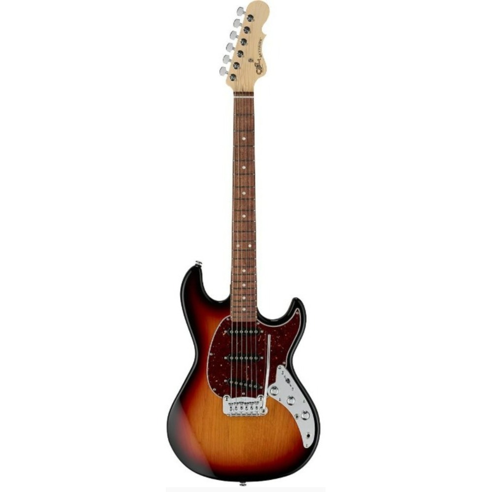 Электрогитара G&L FD Skyhawk 3-Tone Sunburst CR с чехлом