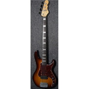 Бас-гитара G&L Kiloton 5 Old School Tobacco Sunburst MP с кейсом