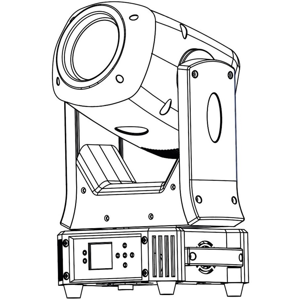 Прожектор полного движения LED PROCBET Q-BEAM 150