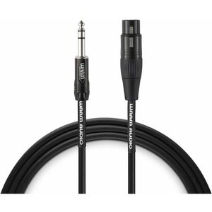 Кабель аудио 1xJack - 1xXLR Warm Audio Pro-XLRf-TRSm-3 0.9m