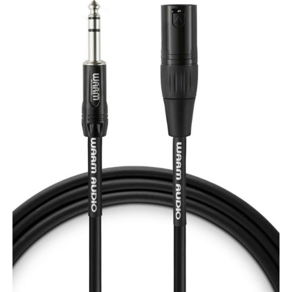 Кабель аудио 1xJack - 1xXLR Warm Audio Pro-XLRm-TRSm-3 0.9m