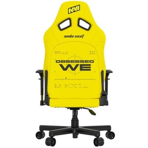 Кресло игровое Anda Seat Navi Edition желтый