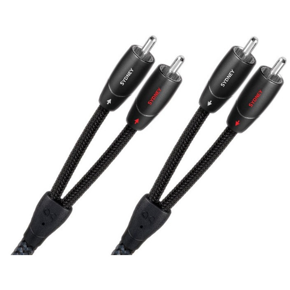 Кабель аудио 2xRCA - 2xRCA Audioquest Sydney 2RCA-2RCA 0.6m