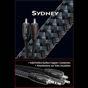 Кабель аудио 2xRCA - 2xRCA Audioquest Sydney 2RCA-2RCA 0.6m