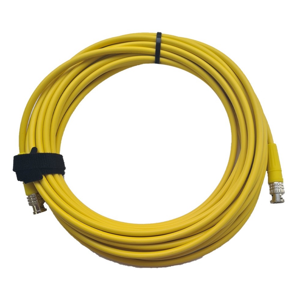 Кабель коаксиальный BNC - BNC GS-PRO 12G SDI BNC-BNC mob yellow 7.0m