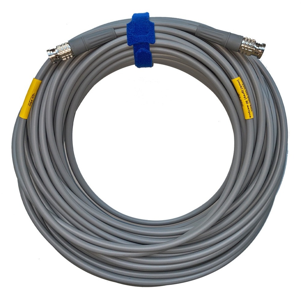 Кабель видео 1xBNC - 1xBNC GS-PRO 12G SDI BNC-BNC mob grey 30.0m