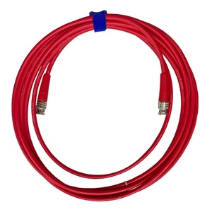 Кабель коаксиальный BNC - BNC GS-PRO 12G SDI BNC-BNC mob red 5.0m