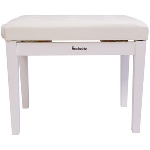 Банкетка для пианино Rockdale RHAPSODY 130 WHITE