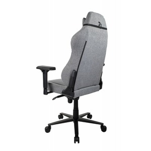 Кресло игровое Arozzi Primo Woven Fabric - Grey - Black logo