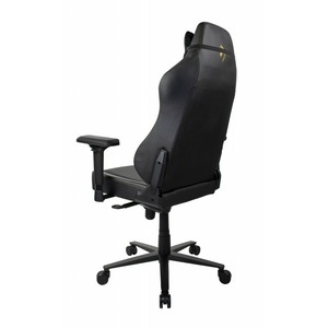 Кресло игровое Arozzi Primo PU - Black - Gold logo