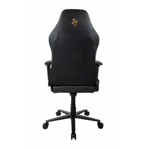 Кресло игровое Arozzi Primo PU - Black - Gold logo