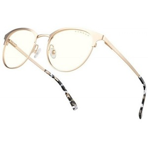 Очки для геймеров GUNNAR Apex Clear APX-11409, Gold/Marble