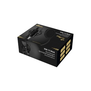 Микрофон студийный конденсаторный Ritmix RDM-175 Black
