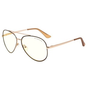 Очки для геймеров GUNNAR Maverick Clear MAV-10909, Black/Gold