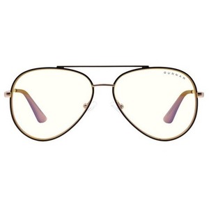 Очки для геймеров GUNNAR Maverick Clear MAV-10909, Black/Gold