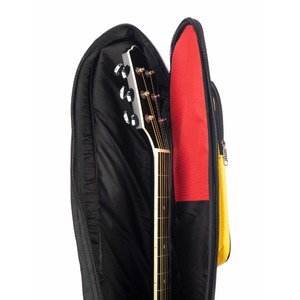 Чехол для акустической гитары MEZZO MZ-ChG-12/3bk/red/yel