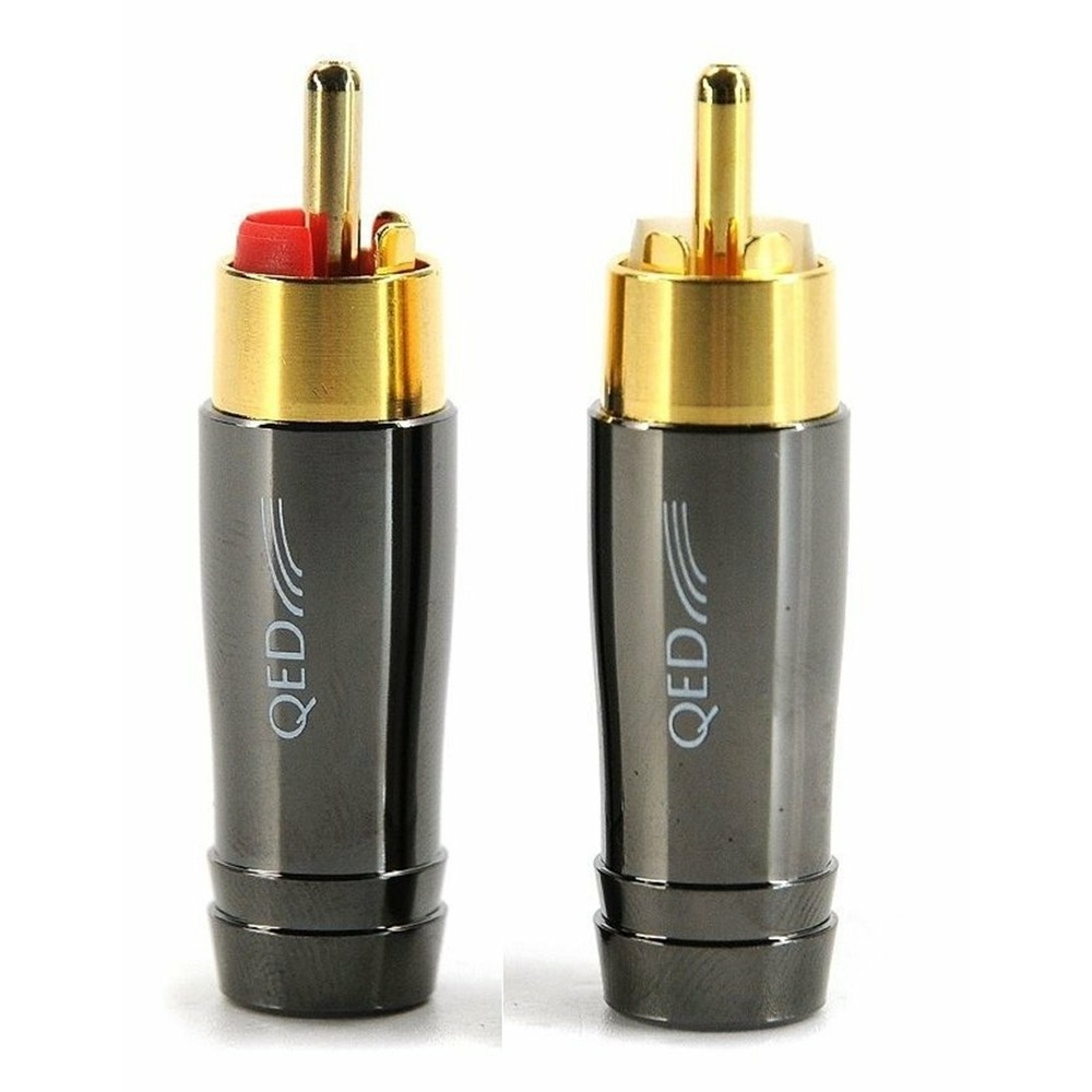 Разъем RCA (Комплект) QED QE6120+QE6122