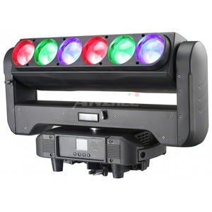 Прожектор полного движения LED Anzhee PRO H6x60Z LINE