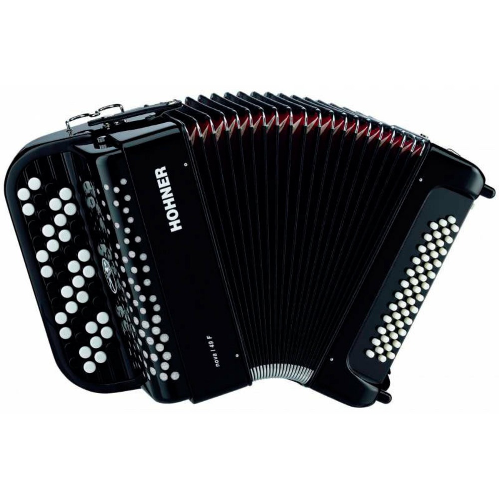 Аккордеон Hohner Nova I 49 F A4246 black