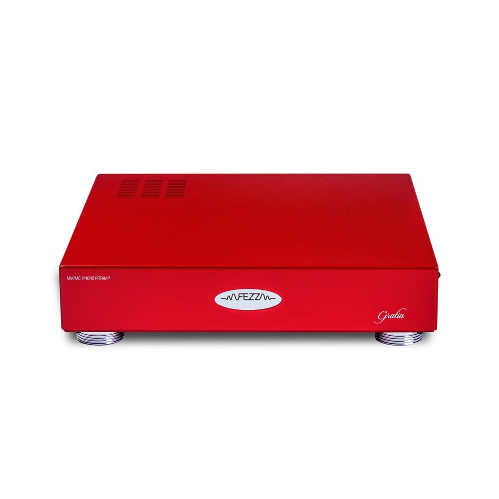 Фонокорректор Fezz Audio Gratia MM/MC Powered by Burson pamp Burning red (red)