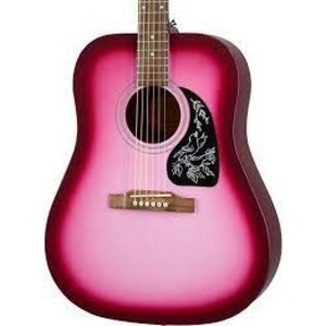 Акустическая гитара Epiphone Starling Hot Pink Pearl