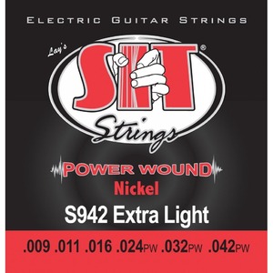 Струны для электрогитары SIT Strings S942
