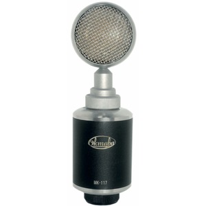 Микрофон студийный конденсаторный Октава МК-117 черный в деревянном футляре