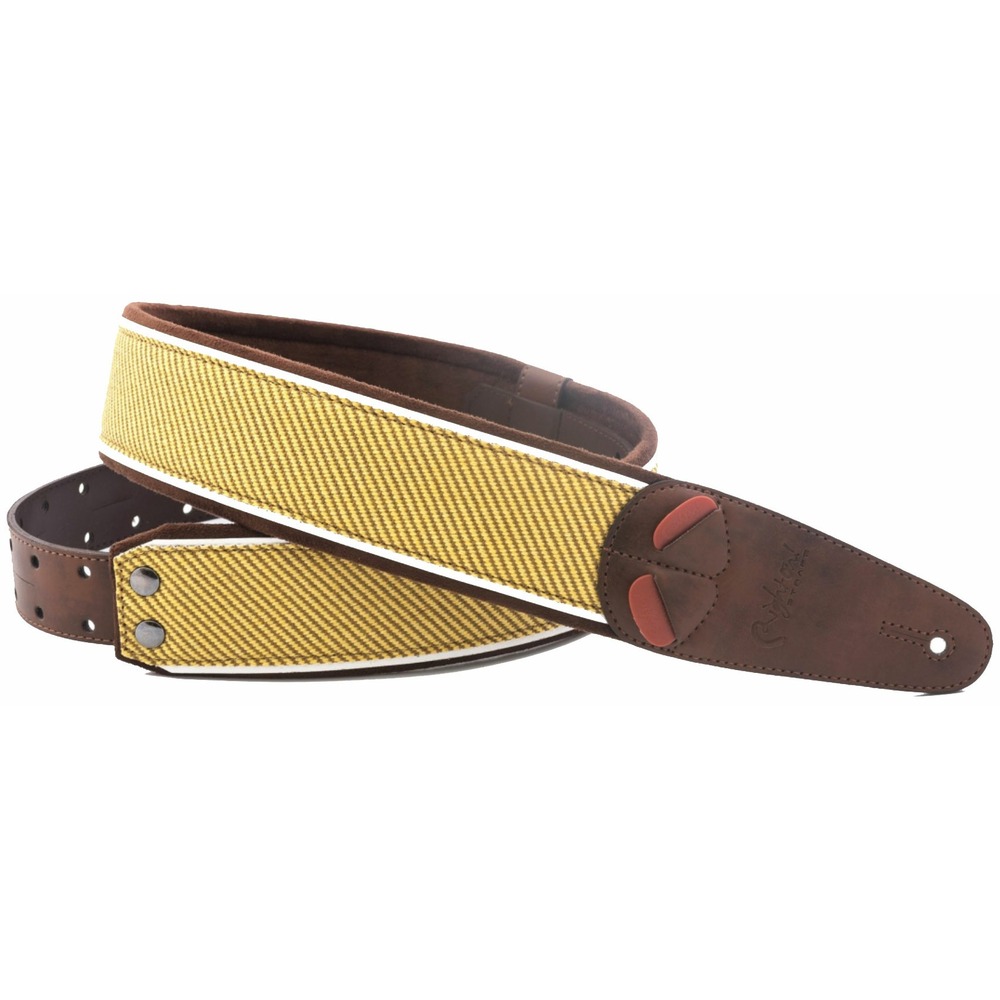 Ремень для гитары RightOn Straps 8401070310358 Steady Mojo Tweed Brown