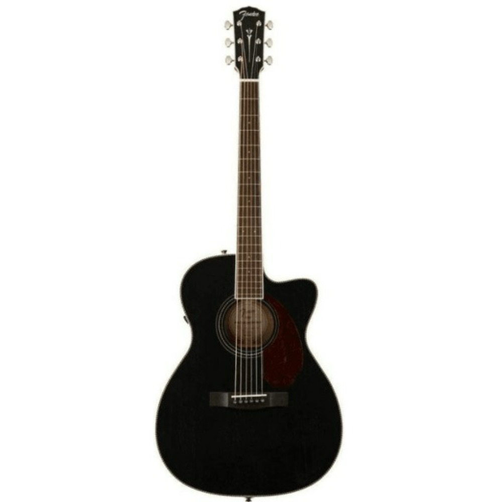 Электроакустическая гитара Fender PM-3CE TRIPLE-O MAH BLK TOP