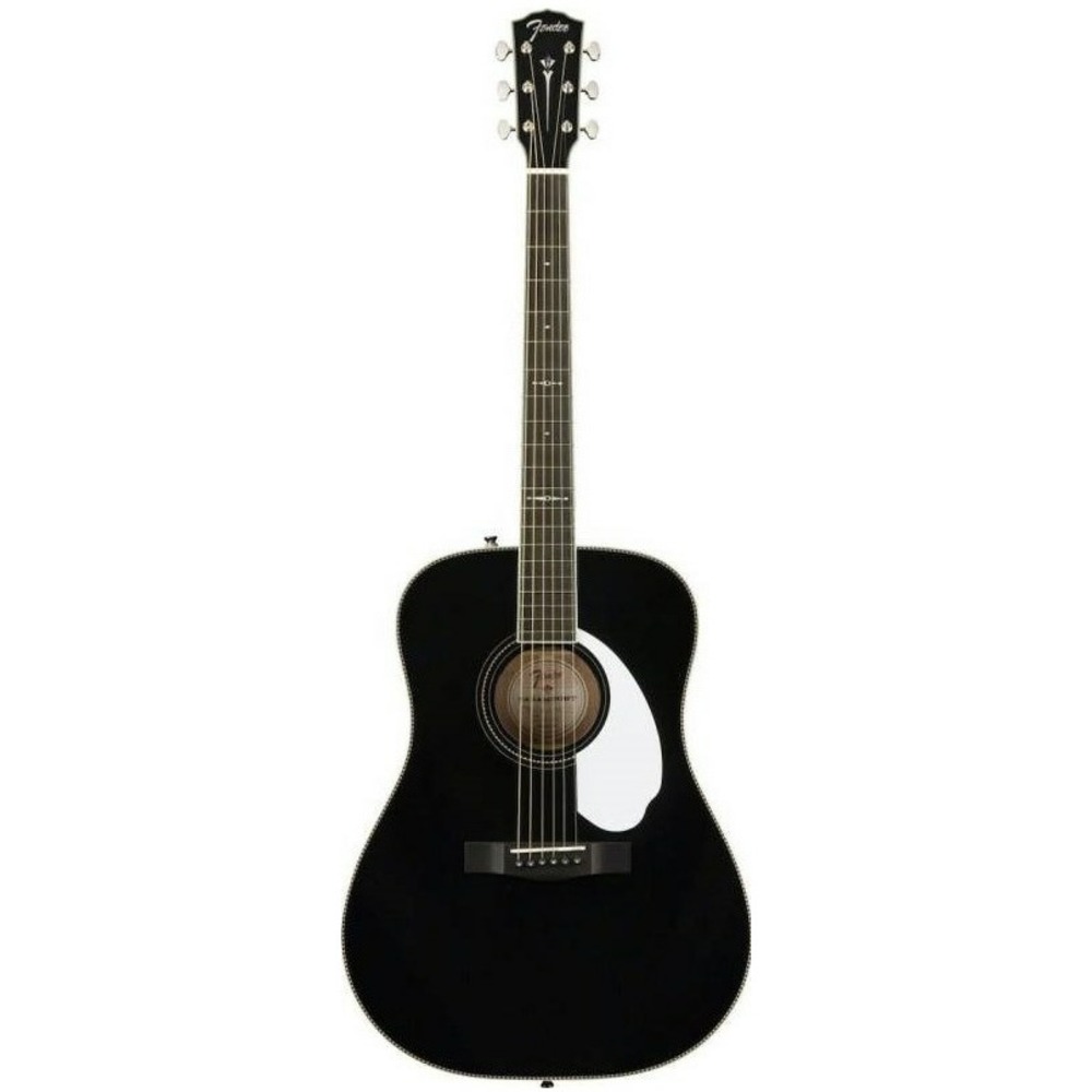 Акустическая гитара Fender PM-1E DREAD MAH BLK