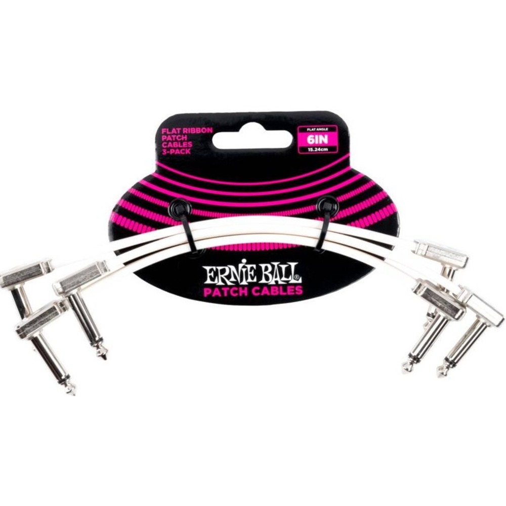 Кабель аудио 1xJack - 1xJack Ernie Ball 6385 0.15m