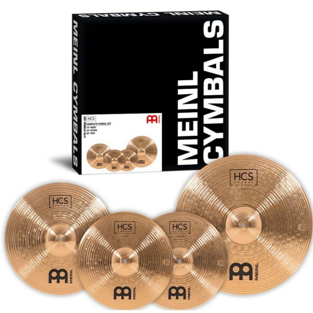 Тарелка для ударной установки Meinl HCS Bronze Complete Cymbal Set