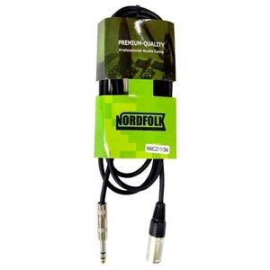 Кабель аудио 1xJack - 1xXLR NORDFOLK NMC211/3M 3.0m