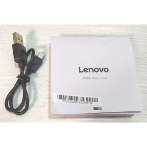 Наушники внутриканальные беспроводные Lenovo HE05 красный
