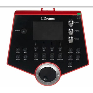 Электронная ударная установка LDrums MK-6V-red