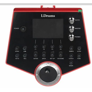 Электронная ударная установка LDrums MK-7V-red