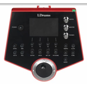 Электронная ударная установка LDrums MK-7X-red